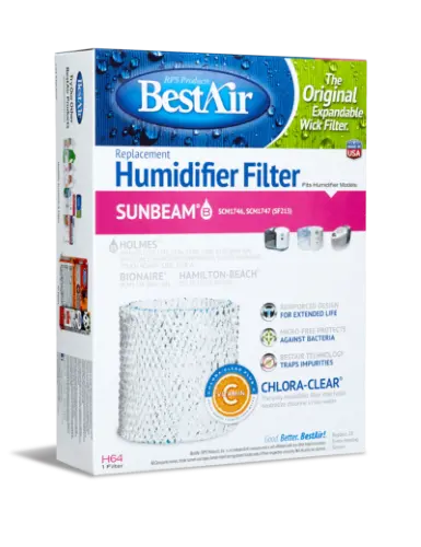 Best Air H64-Pdq-4 Replacement Humidifier Wick Filter 1