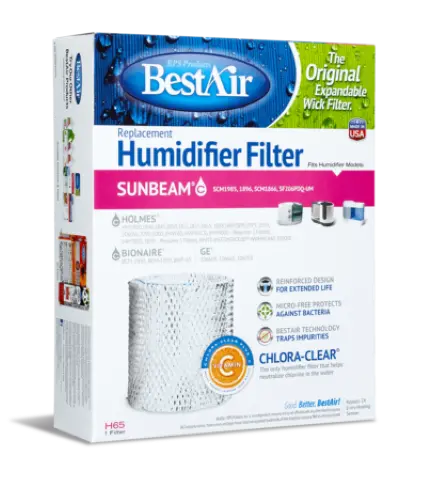 Best Air H65-Pdq-4 Replacement Humidifier Wick Filter 1