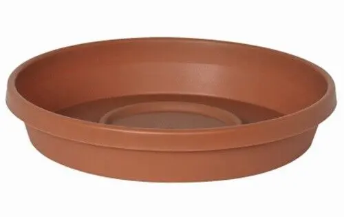 Bloem 51006C 6" Terra Cotta Color Plastic Plant Planter Saucer 1