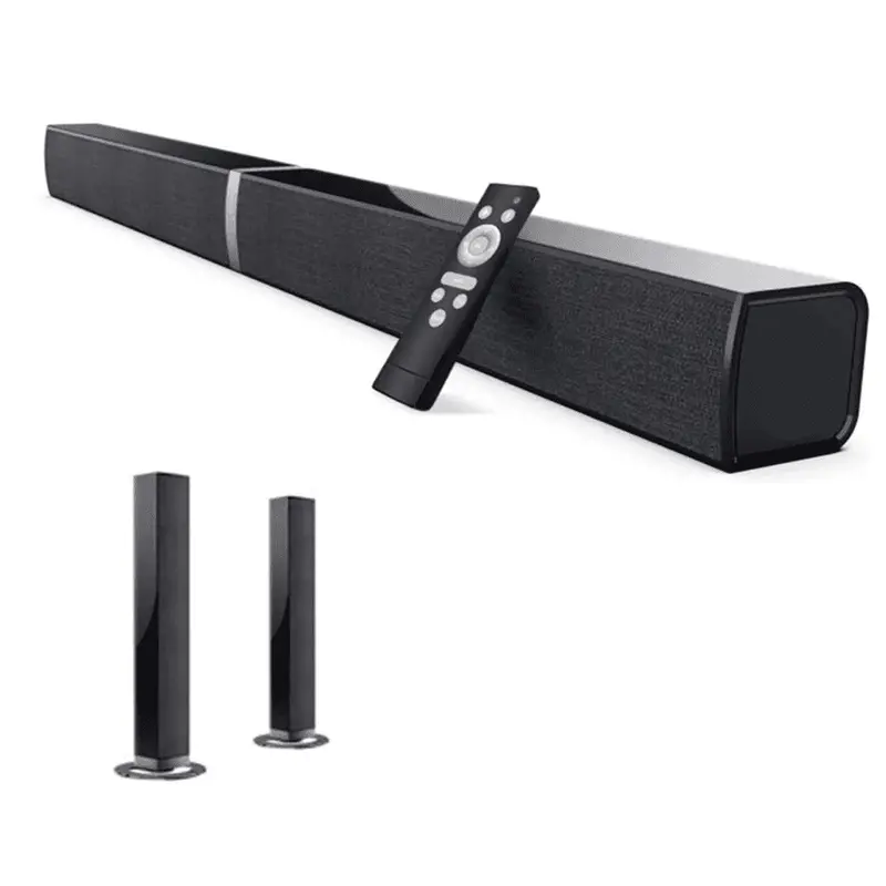 Bluetooth Sound Bar For Tv, 50W Sound Bar With 4 Drivers And Remote Control, Home Audio Tv Speakers Sound Bar 1