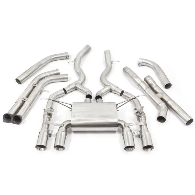 Bmw M3 (F80) 3" Valved Primary Cat Back Performance Exhaust 1