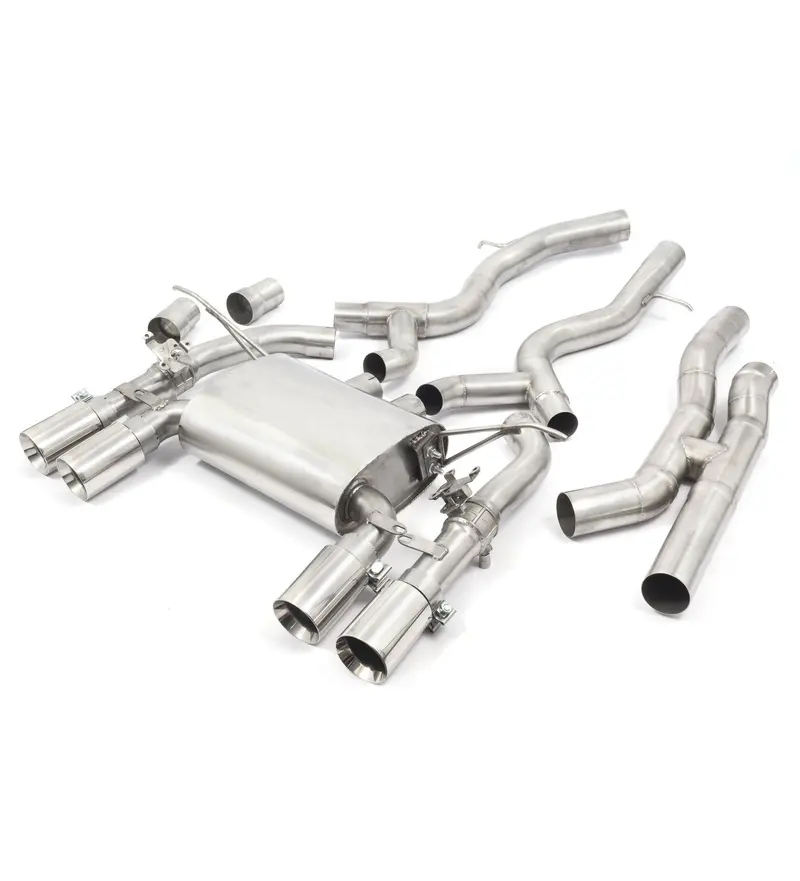 Bmw M4 (F82) Coupe 3" Valved Secondary Cat Back Performance Exhaust 1