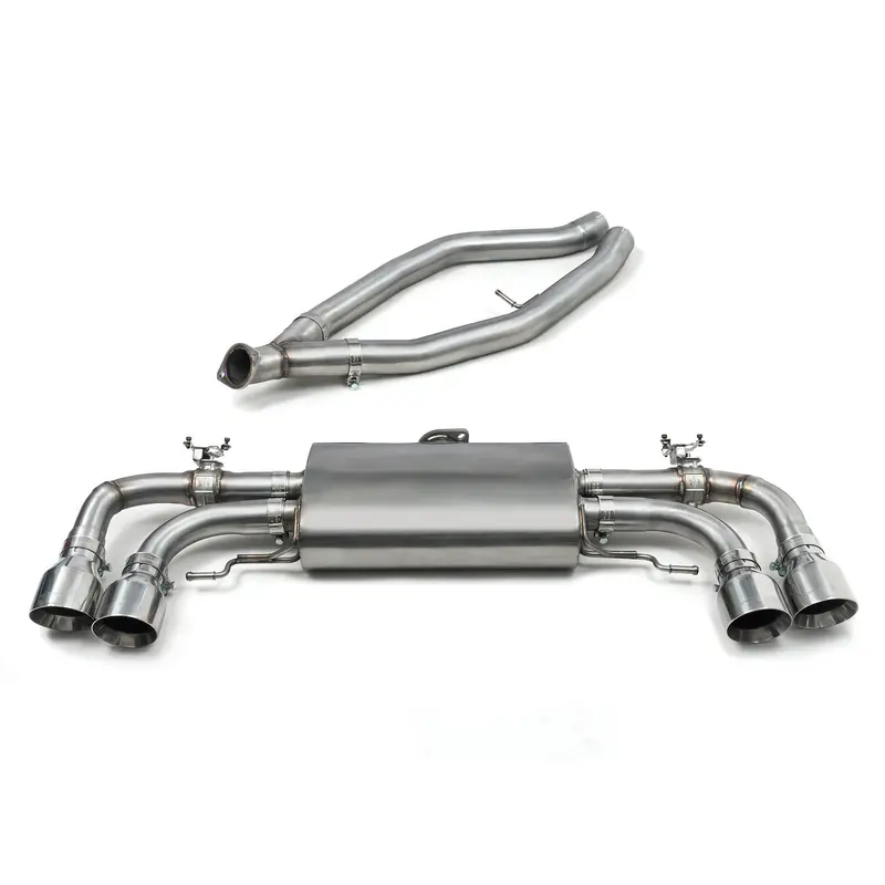 Bmw M440i (G22) (22>) (Uk/Eu) Valved Quad Exit Gpf/Ppf Back Performance Exhaust 1