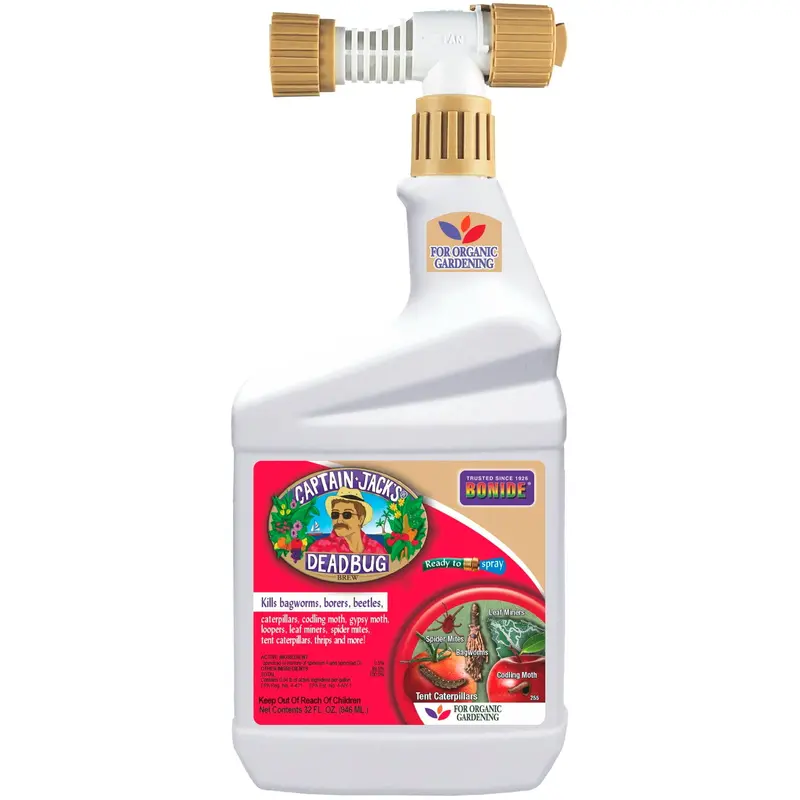 Bonide 255 32 Oz Rts Bottle Of Captain Jack's Deadbug Brew Spinosad Garden Insect Control Spray 1