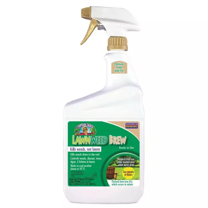 Bonide 2610 32 Oz Ready To Use Bottle Of Captain Jack's Lawn Weed Brew Weed & Disease Control 1