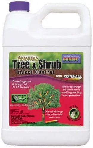 Bonide # 611 Gallon Annual Tree & Shrub Liquid Systemic Insect Control - Quantity Of 1 Bottle 1