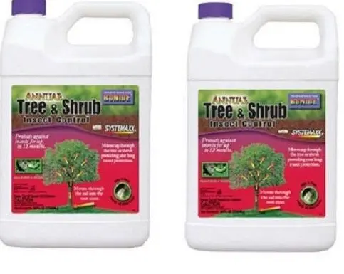 Bonide # 611 Gallon Annual Tree & Shrub Liquid Systemic Insect Control - Quantity Of 2 Bottles 1
