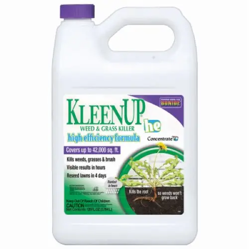 Bonide 754 Kleenup High Efficiency Weed & Grass Killer 128 Oz Concentrate 1