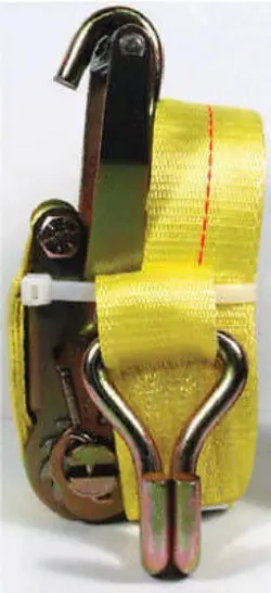 Boxer Mm62 2" X 27' 10,000 Lb Ratchet Tie Down Straps - Quantity Of 10 1