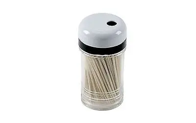 Bradshaw 25898 Good Cook Shake A Pick Wooden Toothpick Dispenser - Quantity Of 24 1