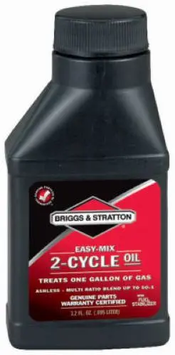 Briggs & Stratton 100107 3.2 Oz Bottle Of Ashless 2-Cycle Engine Oil - Quantity Of 96 1