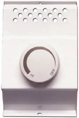 Cadet Mfg 08734 120/240V White Double Pole Built In Baseboard Heater Thermostat - Quantity Of 3 1