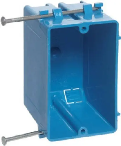 Carlon B118a Single Gang New Work Switch / Outlet Electrical Box - Quantity Of 200 1