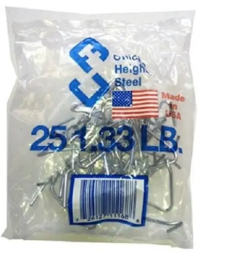Chicago Heights M005fast25rg025 25-Packs Of T-Post Fence Post Clip / Fasteners - Quantity Of 20 1