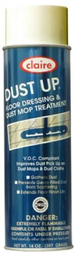 Claire Cl 875 14 Oz Can Of Aerosol Dust Up Floor Dressing & Dust Mop Treatment Spray 1