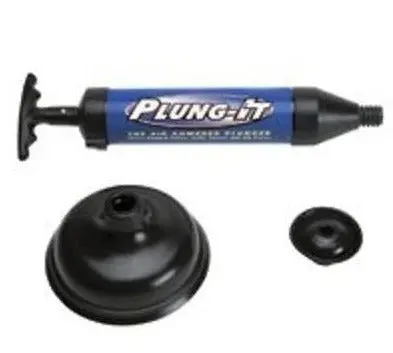 Cobra # 00300 Power Plunge-It Air & Water Propelled Drain Opener Plungers - Quantity Of 3 1