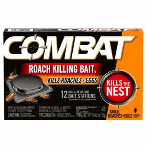 Combat 41910 12-Count Pack Of Roach Pest Control Bait 1