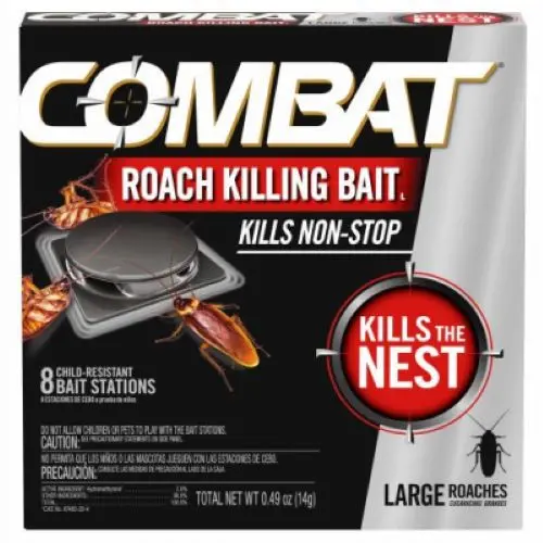 Combat 41913 8-Count Pack Of Roach Pest Control Bait 1