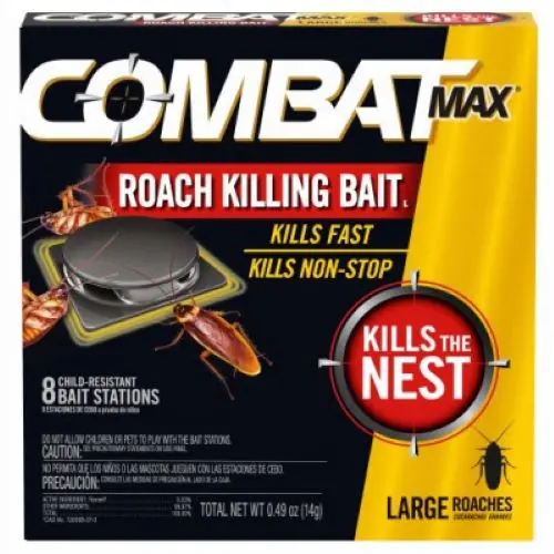 Combat Max 51913 8-Count Pack Of Superbait Roach Bait Pest Control 1