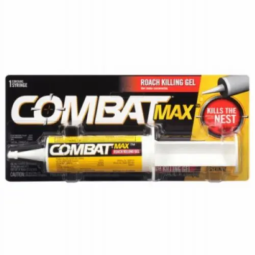Combat Max 51960 2.1 Oz Indoor & Outdoor Roach Pest Control Gel 1