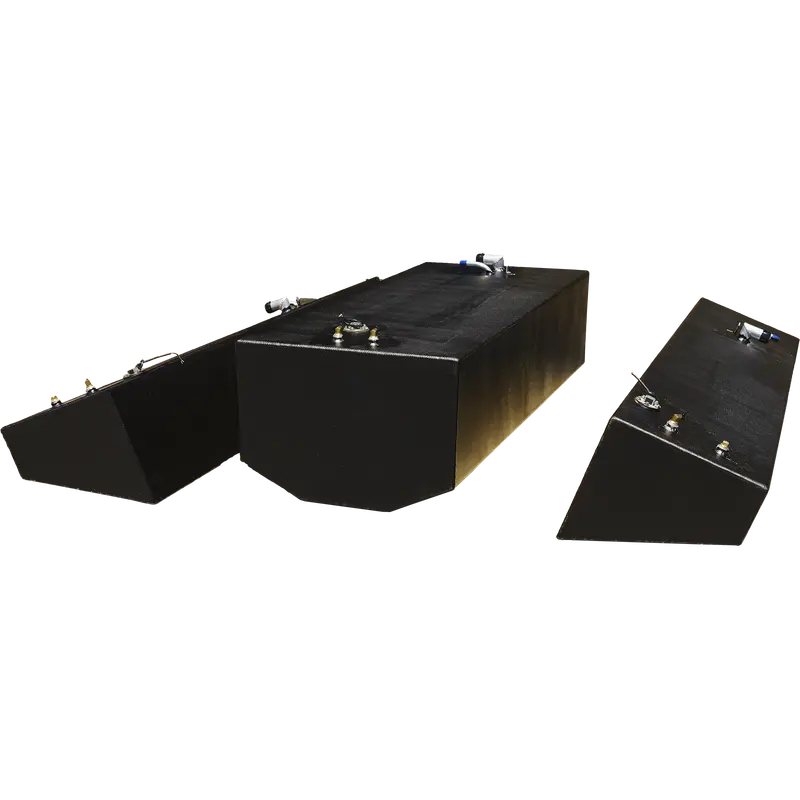 Contender 27 T 2006 Oem Replacement 3 Fuel Tank Combo Kit  - 1 Belly (107 Gal.) & 2 Saddle Tanks (50 Gal.) Each. 1