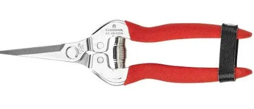 Corona Ag 4930Ss Stainless Steel Long Straight Pruning / Pruner Snip Clippers - Quantity Of 2 1