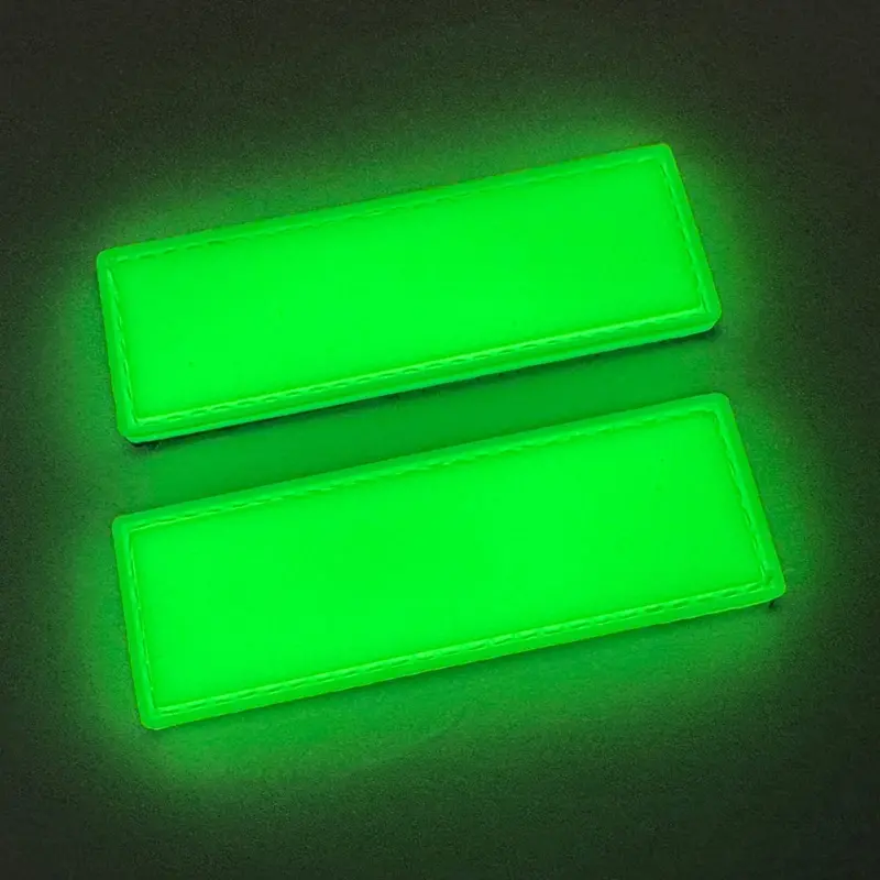Countycomm - Find Me - 1X3" Glow Tag Patch ( Qty 2 ) 1