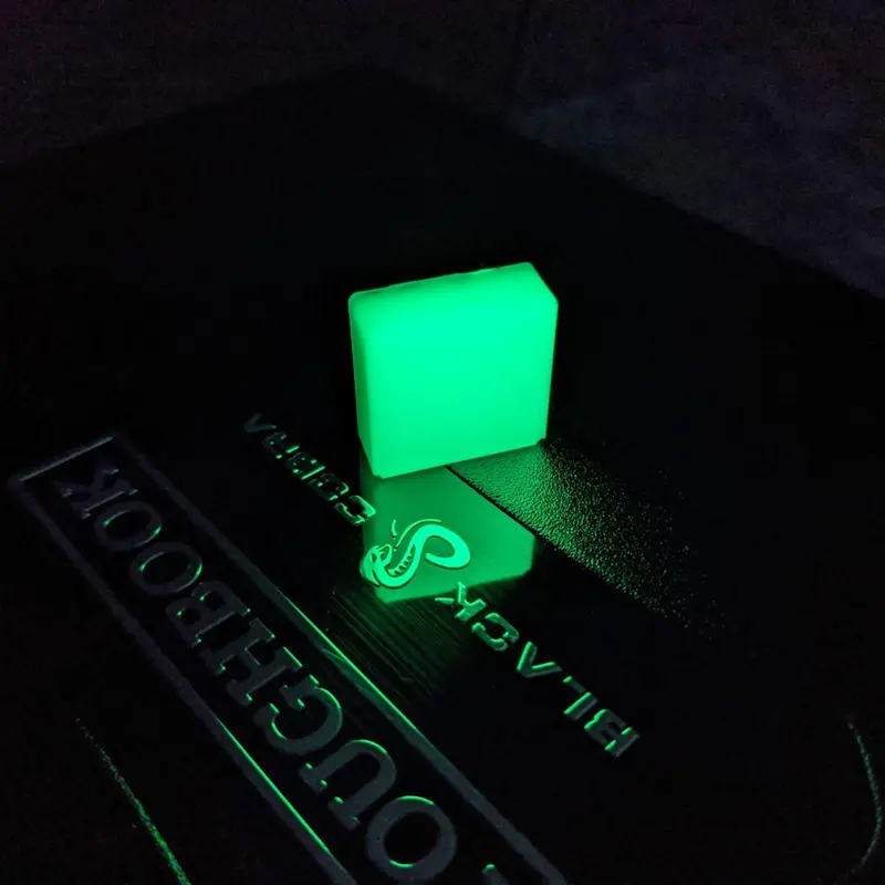 Countycomm - Ugm - Square 1"X 1" Tough Patch - Universal Glow Marker 1