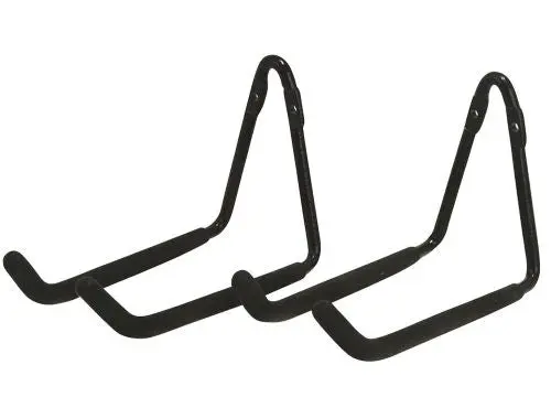 Crawford Cmdh2 2-Count Pack Of Black Metal Multi-Tool Holder Garage Wall Brackets 1
