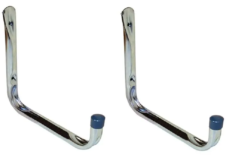 Crawford Gsh 2-Pack Of Giant Garage Storage Ladder Hanger Hooks - Quantity Of 3 1