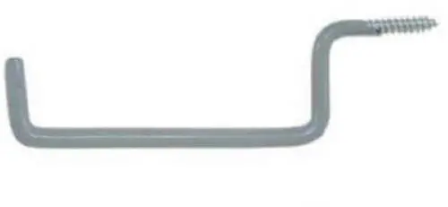 Crawford Ss11-25 Vinyl Coated Steel Screw In Ladder Storage Hanging Hook 1