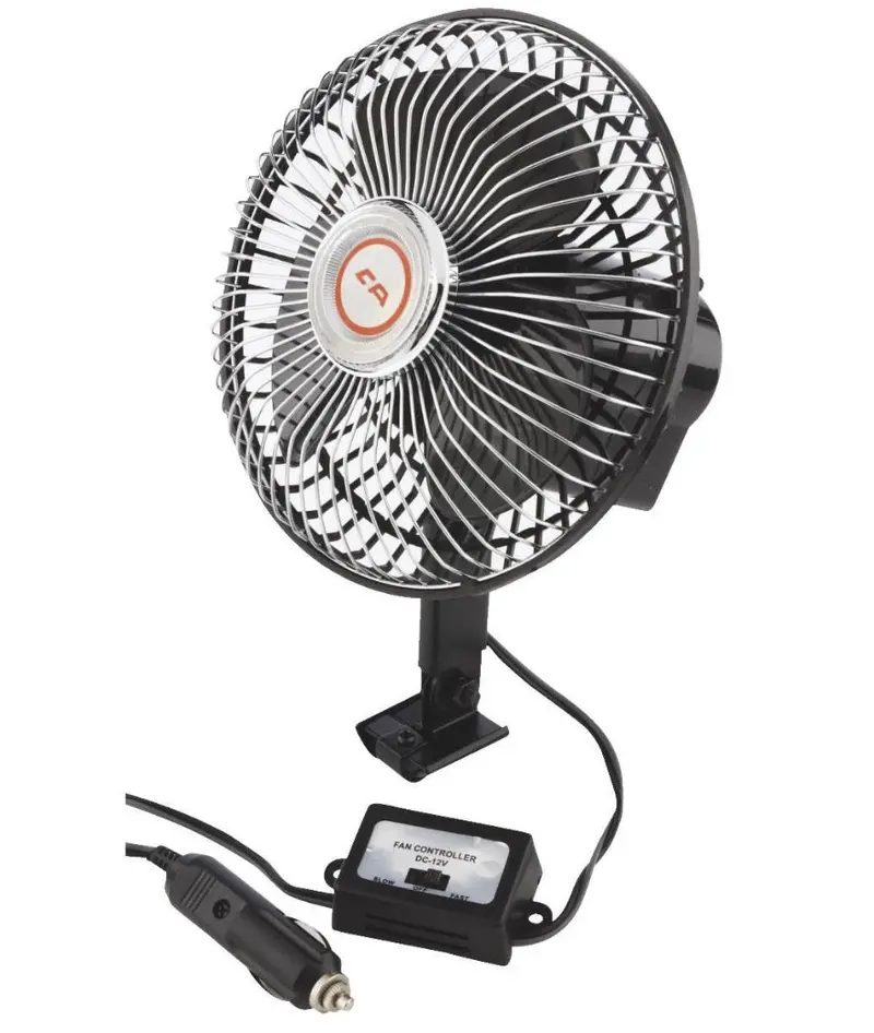 Custom Accessories 40009 12 Volt 2 Speed Auto Oscillating Fan 1