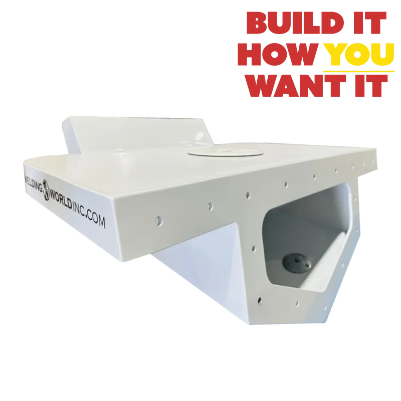Custom Build High Flotation Single Outboard Engine Bracket 1