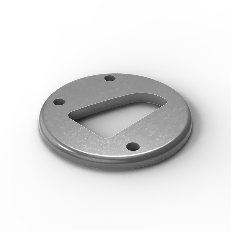 D3 - 2.5" Dia. X 3/8" Round Grommet Pad (Left Side) 1