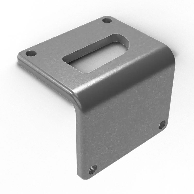 D3 - 7.5" X 5" X 3/8" Bent Grommet Pad (Right Side) 1
