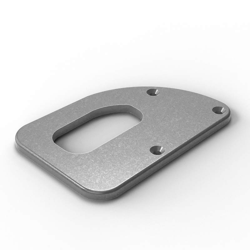 D5 - 8" X 5.5" X 3/8" Cs Pad - Left Side 1