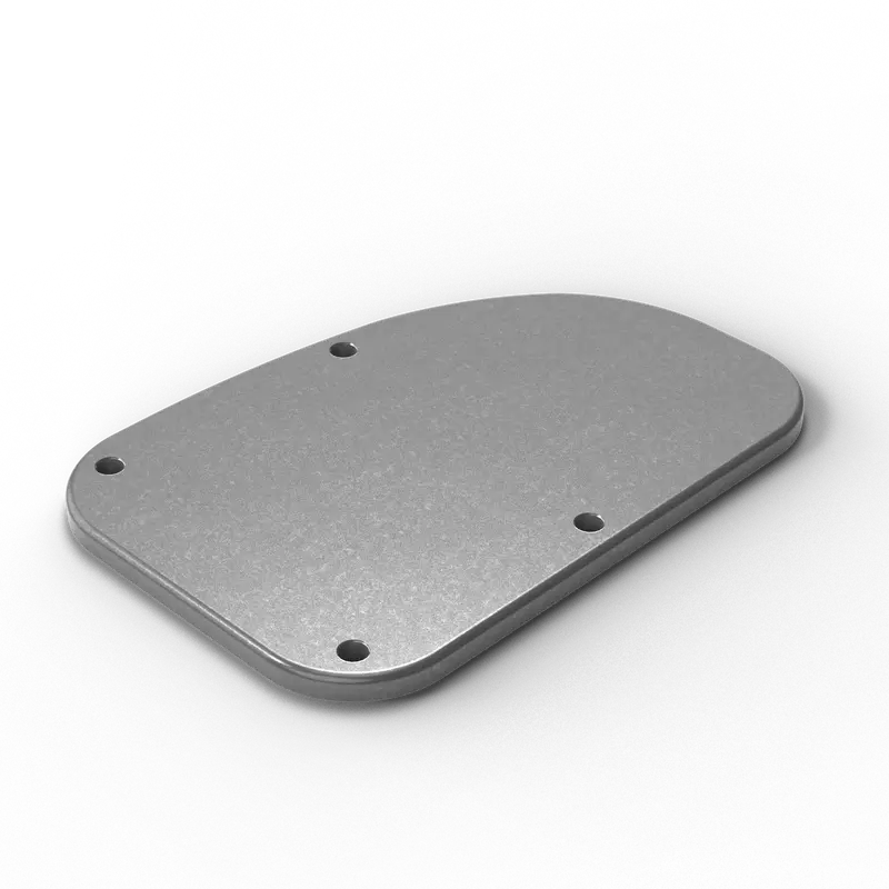 D5 - 9.5" X 6.5" X 3/8" Grommet Pad - Left Side 1