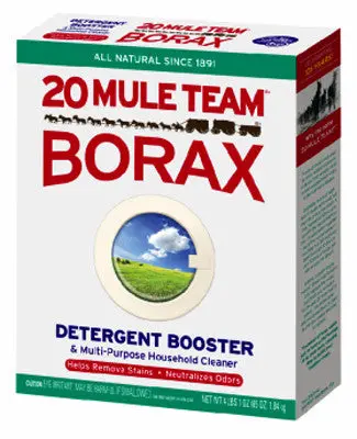 Dial 00201 20 Mule Team 65 Oz Box Borax Detergent Booster & Cleaner - Quantity Of 3 1