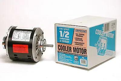 Dial 2204 1/2 Hp 115V 2 Speed Evaporative Swamp Cooler Replacement Motor - Quantity Of 1 1