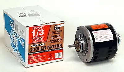 Dial Mfg 2201 1/3 Hp 115V 1 Speed Evaporative Swamp Cooler Replacement Motor - Quantity Of 1 1
