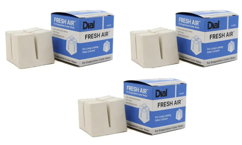 Dial Mfg 5255 Fresh Air Evaporative Swamp Cooler Water Odor Neutralizer - Quantity Of 3 1
