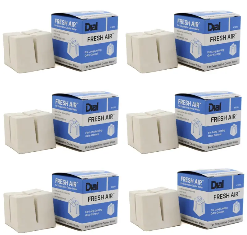 Dial Mfg 5255 Fresh Air Evaporative Swamp Cooler Water Odor Neutralizer - Quantity Of 6 1