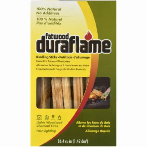 Duraflame 01249 2 Lb Box Of Fatwood Kindling Firestarters 1