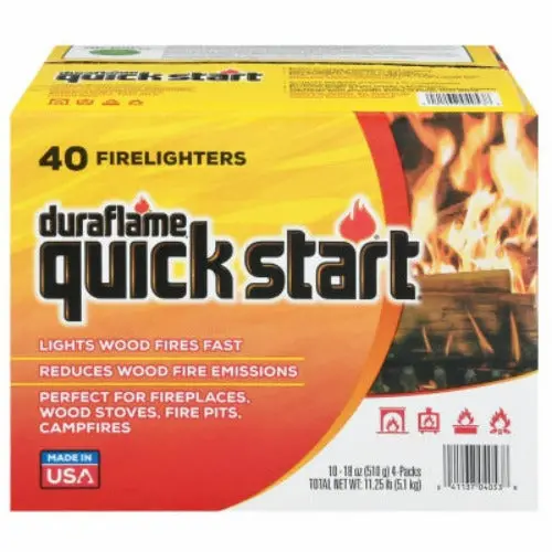 Duraflame 04053 40-Pack Of Quick Start Firelighter Starter - Quantity Of 1 1