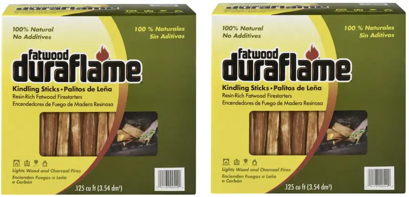 Duraflame 04549 5 Lb Box Of 100 % Natural Fire Starter Kindling Sticks - Quantity Of 2 1