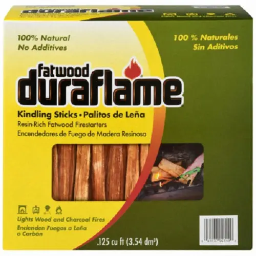 Duraflame 04549 5 Lb Box Of 100 % Natural Fire Starter Kindling Sticks - Quantity Of 8 1