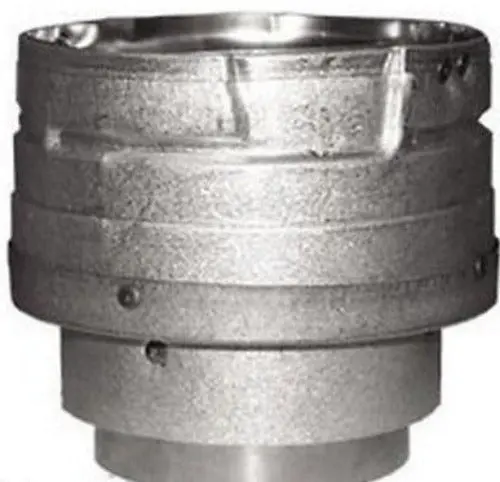 Duravent 3Pvl-X4ads 3" To 4" Pellet Stove Chimney Pipe Adapter - Quantity Of 1 1