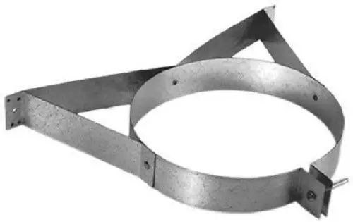 Duravent 6Dp-Ws 9068 6" Duraplus Chimney Pipe Wall Support Bracket / Strap - Quantity Of 4 1