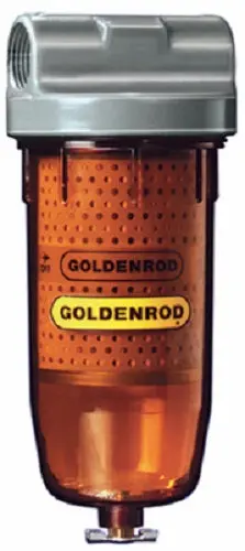 Dutton-Lainson 495-3/4 Goldenrod Water Block Fuel Tank Filter With 3/4" Npt Cap - Quantity Of 1 1