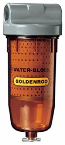 Dutton-Lainson 496-3/4 Goldenrod Water Block Fuel Tank Filter, 3/4" Npt Cap - Quantity Of 1 1